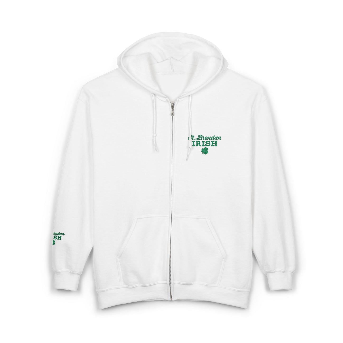 Irish Unifsex Full Zip Hoodie