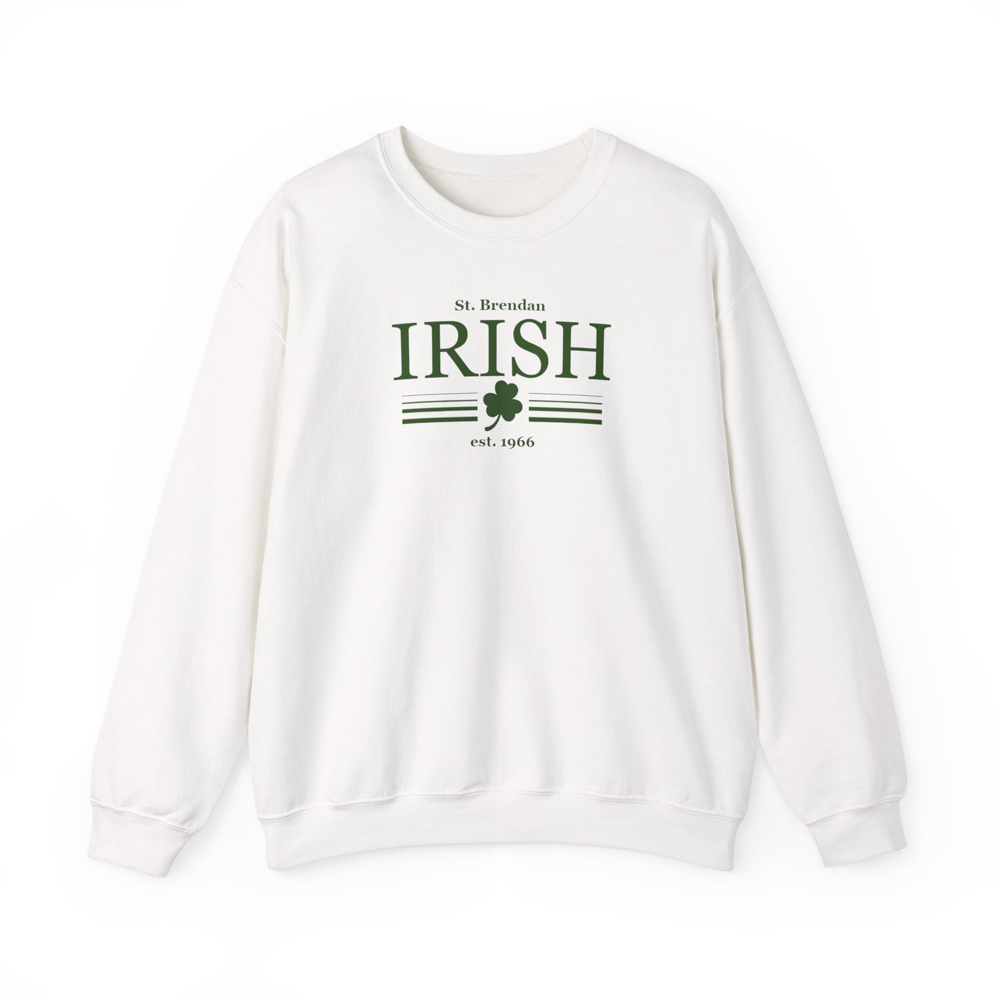 St. Brendan Irish Adult Unisex Crewneck Sweatshirt