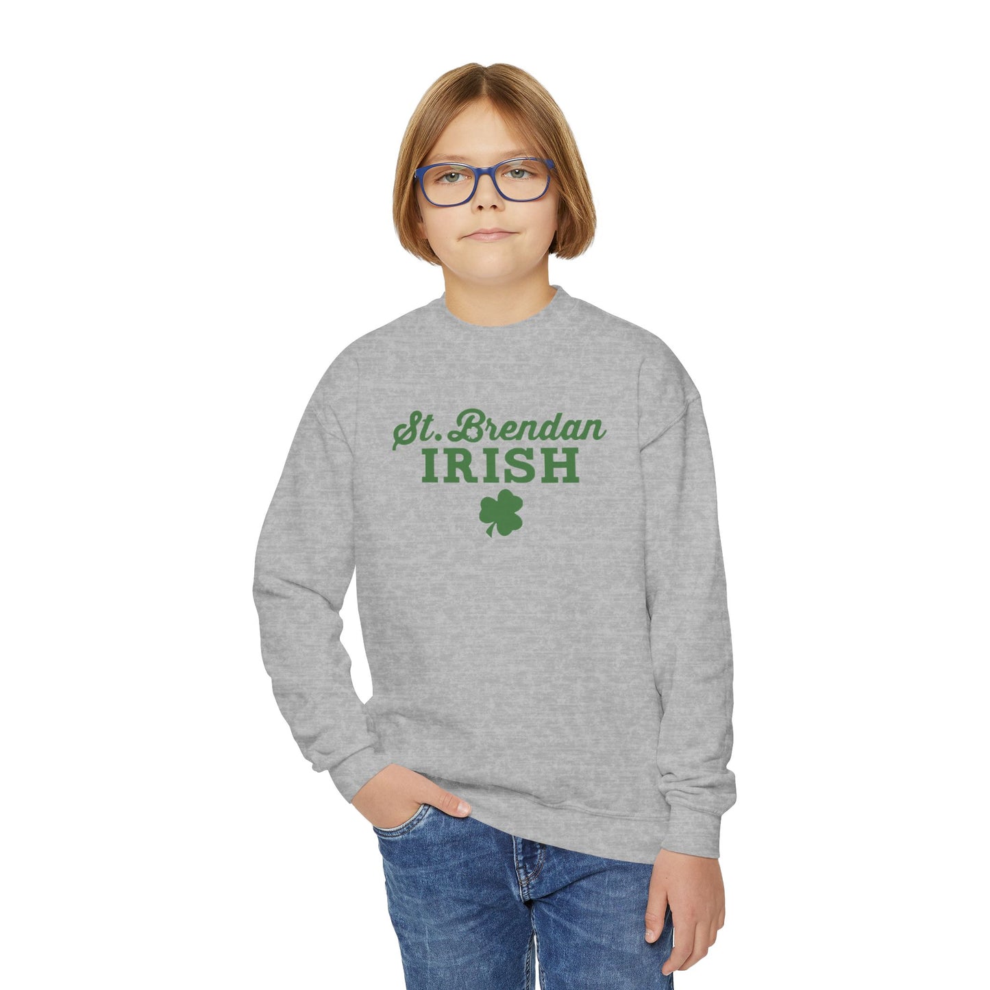 Irish Lucky Youth Crewneck Sweatshirt