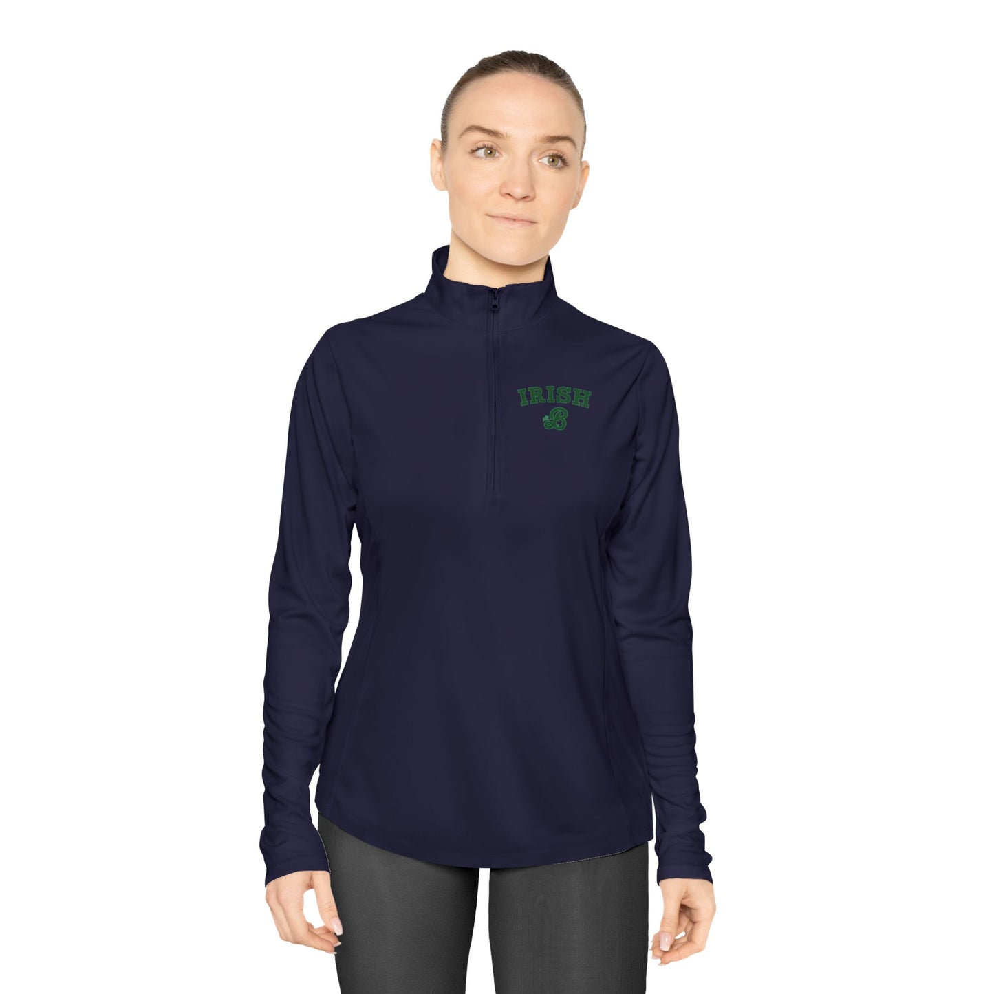 Irish Ladies Quarter-Zip Pullover