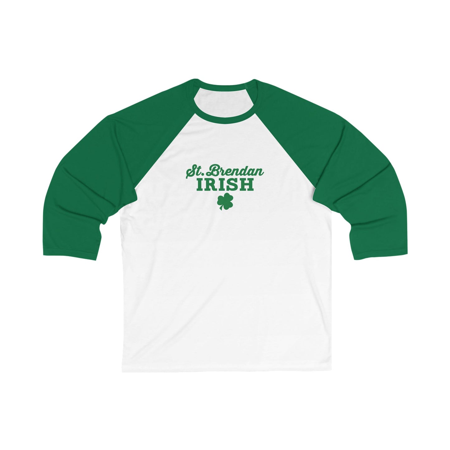 St. Brendan Irish Unisex 3/4 Baseball Tee