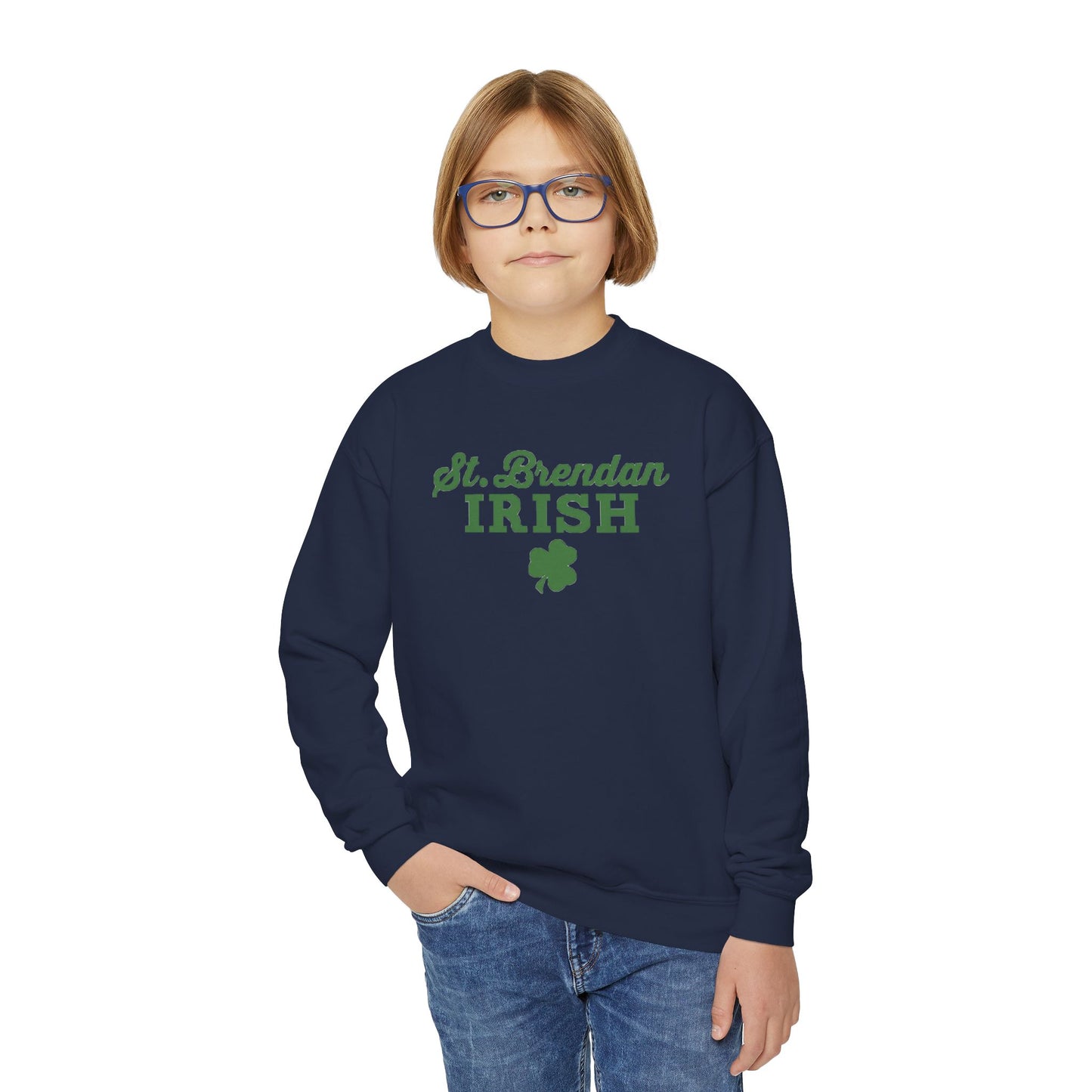 Irish Lucky Youth Crewneck Sweatshirt