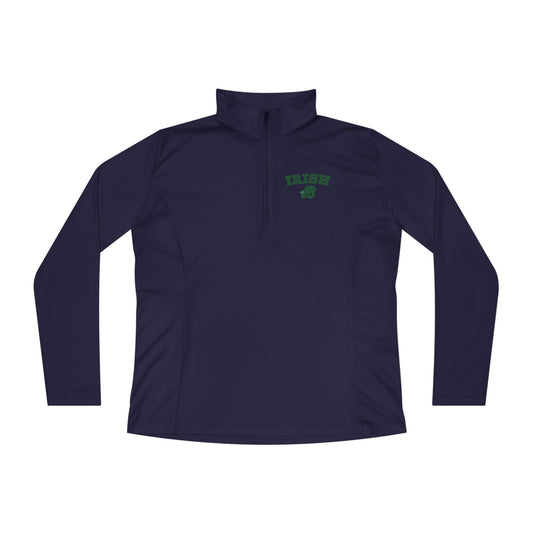 Irish Ladies Quarter-Zip Pullover