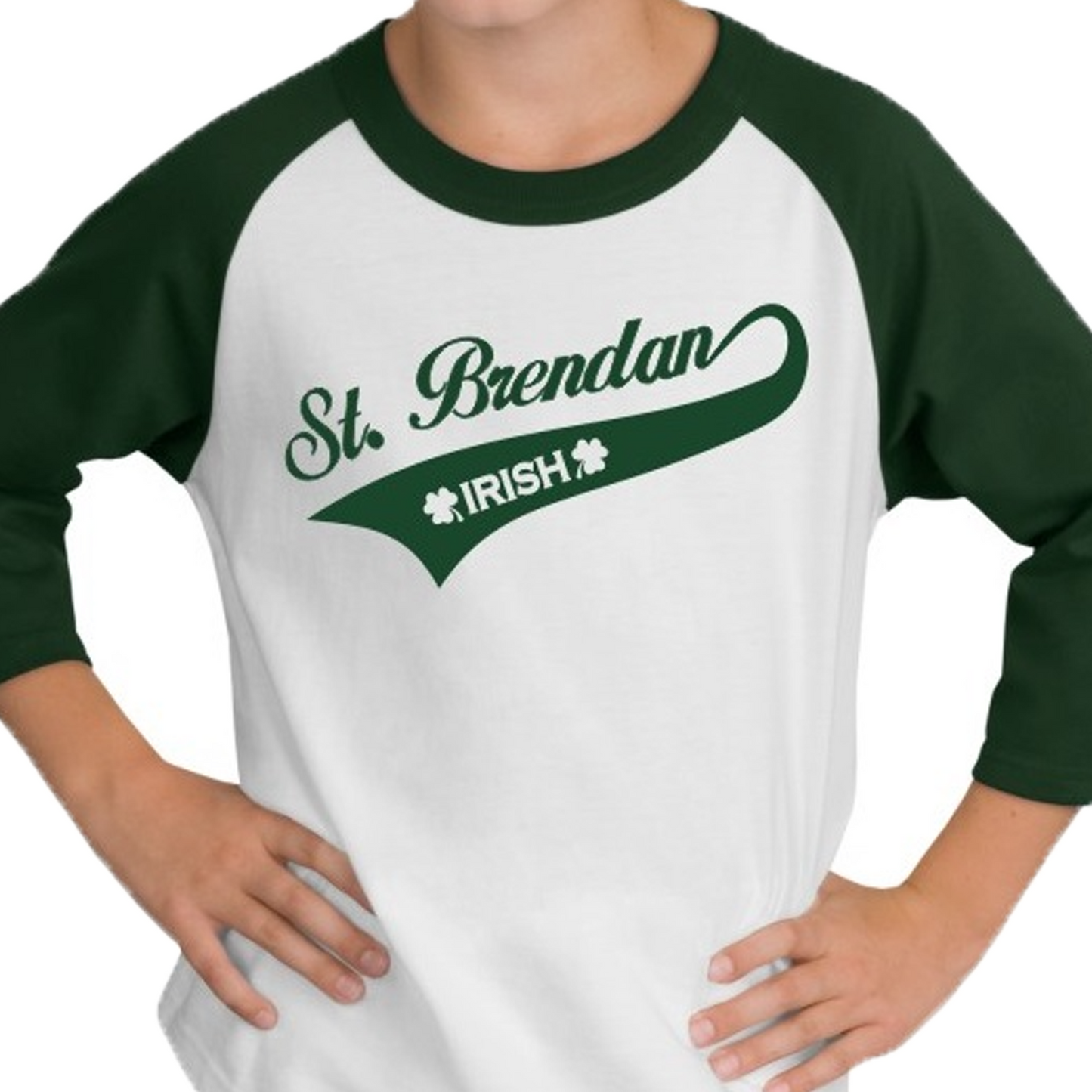 St. Brendan Youth 3/4 Sleeve Shirt